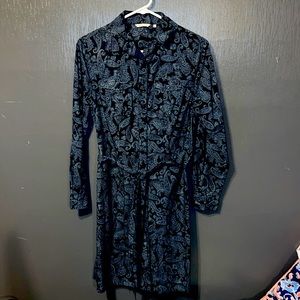 Women’s Dockers Button Front Dress Small